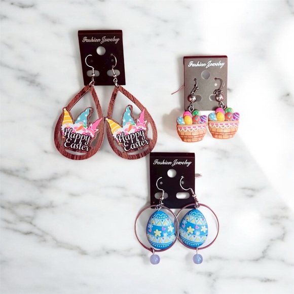 Jewelry - Easter Earrings (3 pairs)